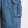 Jeans cargo faciles à enfiler pour enfants