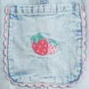 Jeans cargo à taille haute et à enfiler « Strawberry » pour Bébé & Enfant