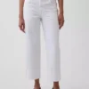 Jeans court décontracté à taille basse