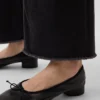 Jeans court décontracté à taille basse