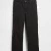 Jeans court décontracté à taille basse
