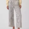 Jeans court à rayures, taille basse, coupe ample et décontractée, style années 90
