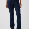 Jeans Curvy taille basse, long et ajusté