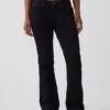 Jeans Curvy taille basse, long et ajusté