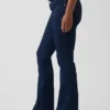 Jeans Curvy taille basse, long et ajusté