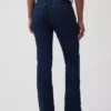 Jeans Curvy taille basse, long et ajusté