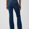 Jeans Curvy taille basse, long et ajusté