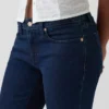 Jeans Curvy taille basse, long et ajusté