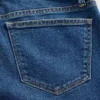 Jeans Curvy taille basse, long et ajusté
