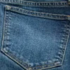 Jeans Curvy taille basse, long et ajusté