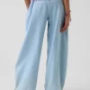 Jeans décontractés à taille haute pour enfants