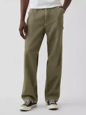 Jeans de charpentier ample et ultra-doux