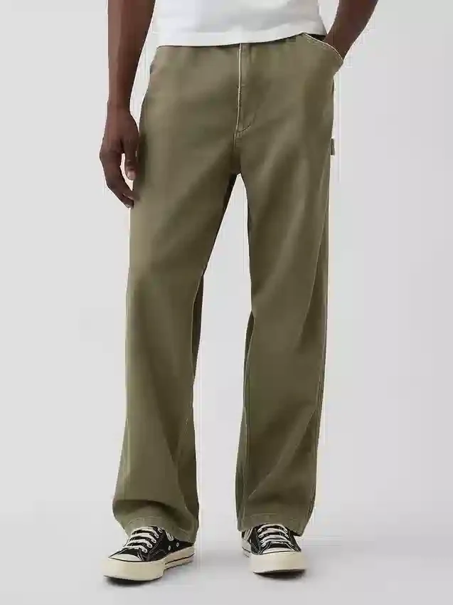 Jeans de charpentier ample et ultra-doux