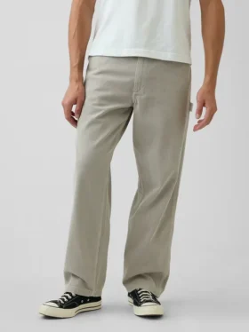 Jeans de charpentier ample et ultra-doux