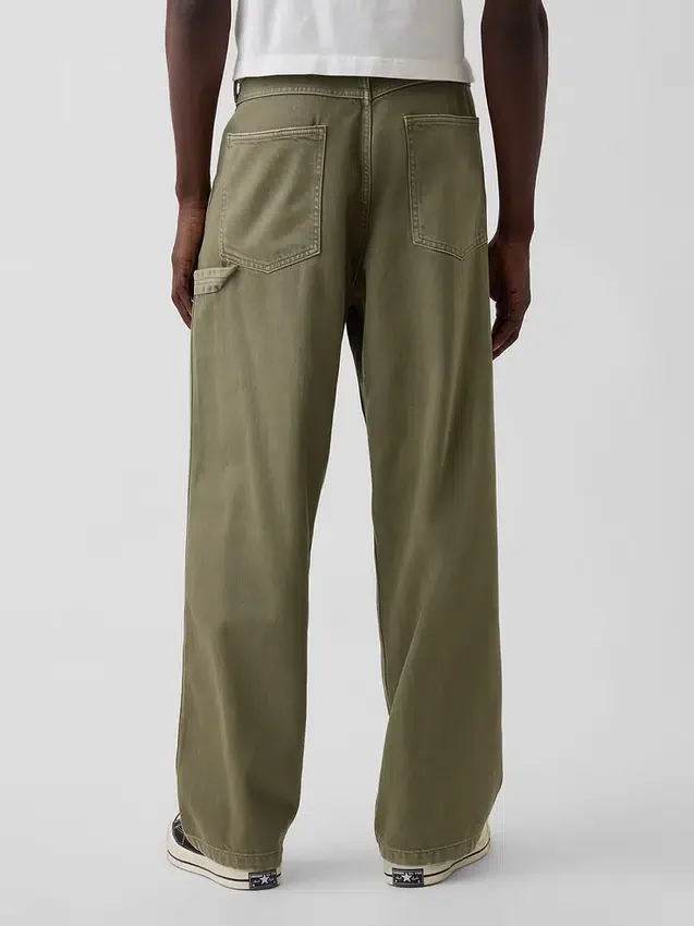 Jeans de charpentier ample et ultra-doux