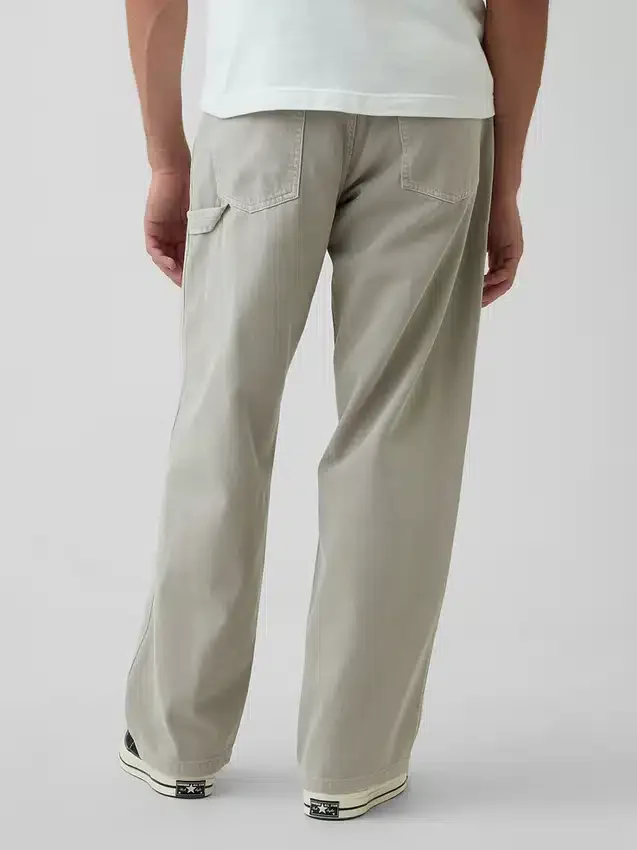 Jeans de charpentier ample et ultra-doux