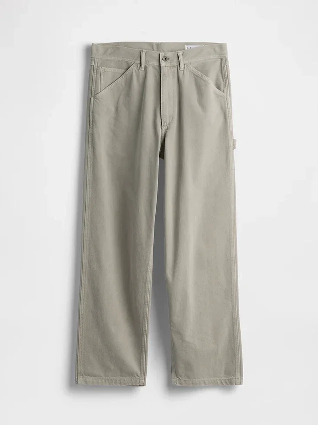 Jeans de charpentier ample et ultra-doux