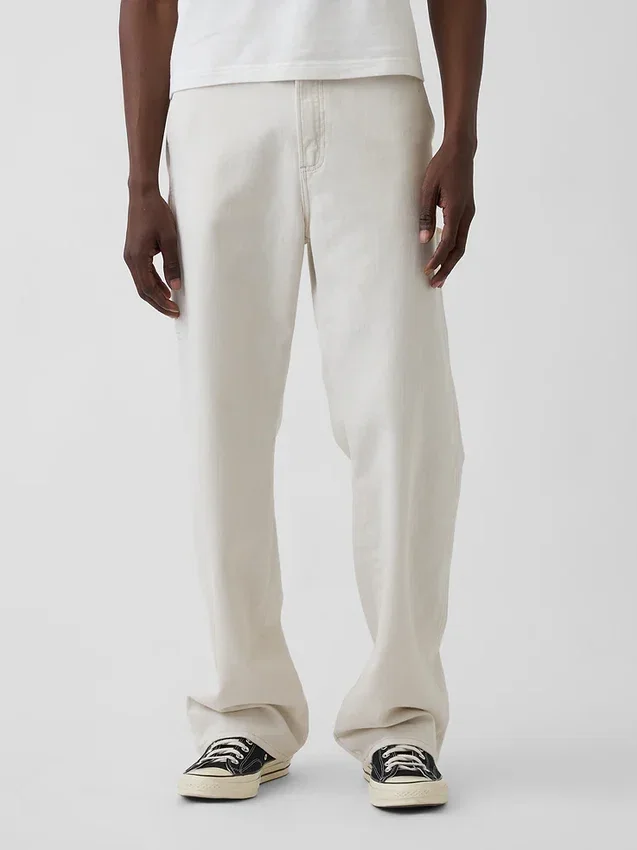 Jeans de charpentier ample style années 90