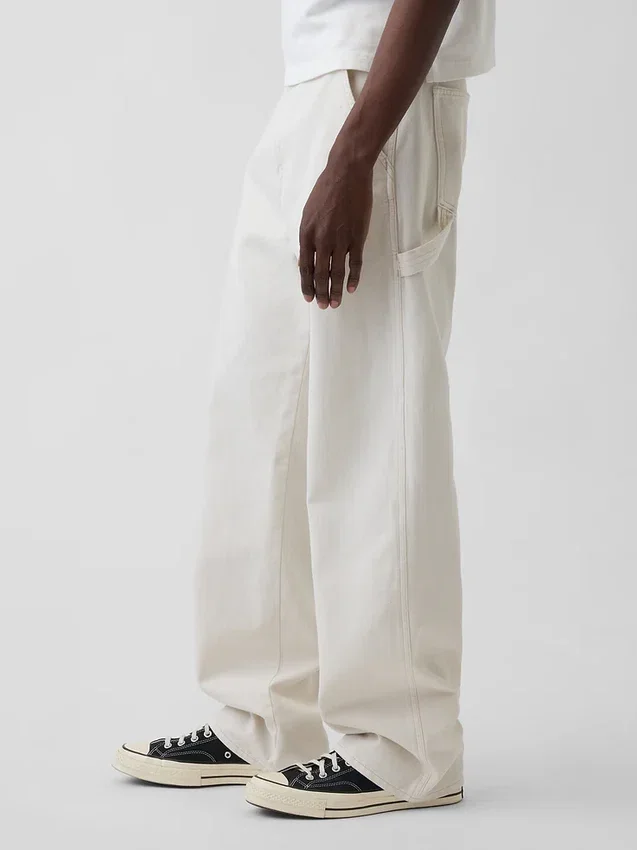 Jeans de charpentier ample style années 90