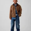 Jeans de charpentier brossés pour enfants