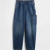 Jeans de charpentier brossés pour enfants