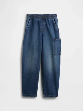 Jeans de charpentier brossés pour enfants