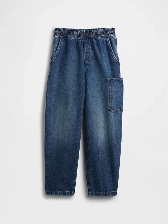 Jeans de charpentier brossés pour enfants