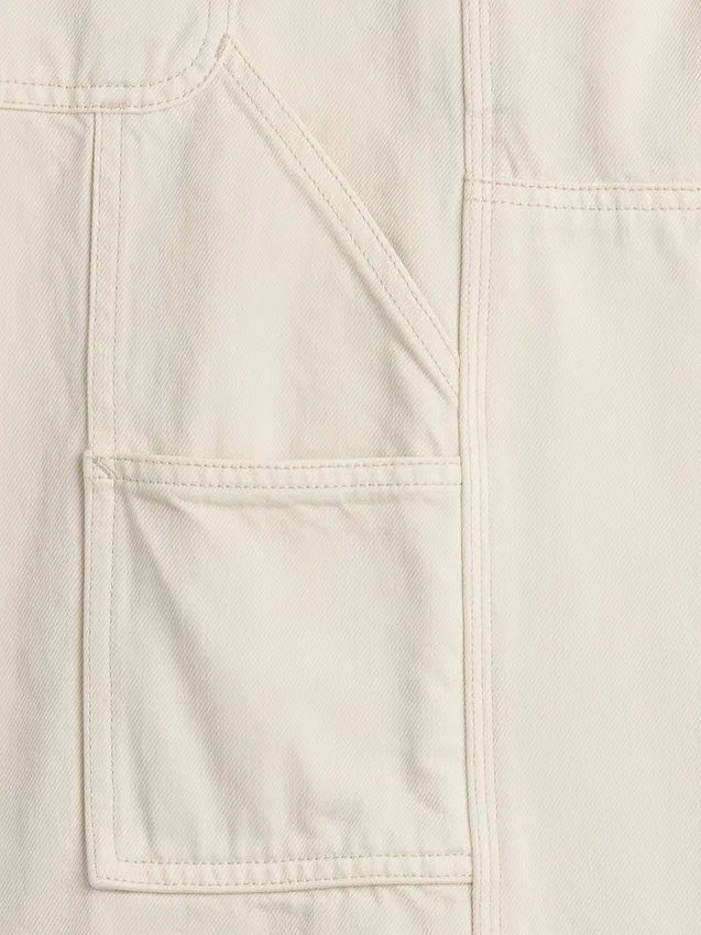 Jeans de charpentier extra ample à double renfort aux genoux