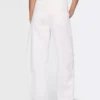 Jeans de charpentier taille haute et coupe droite