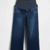 Jeans de maternité à coupe large « Full-Panel Stride »
