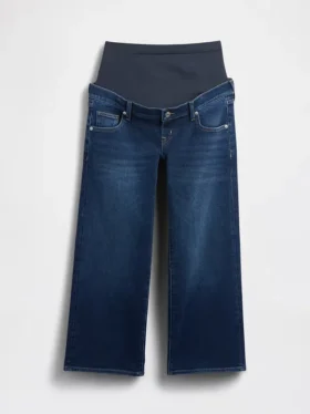Jeans de maternité à coupe large « Full-Panel Stride »