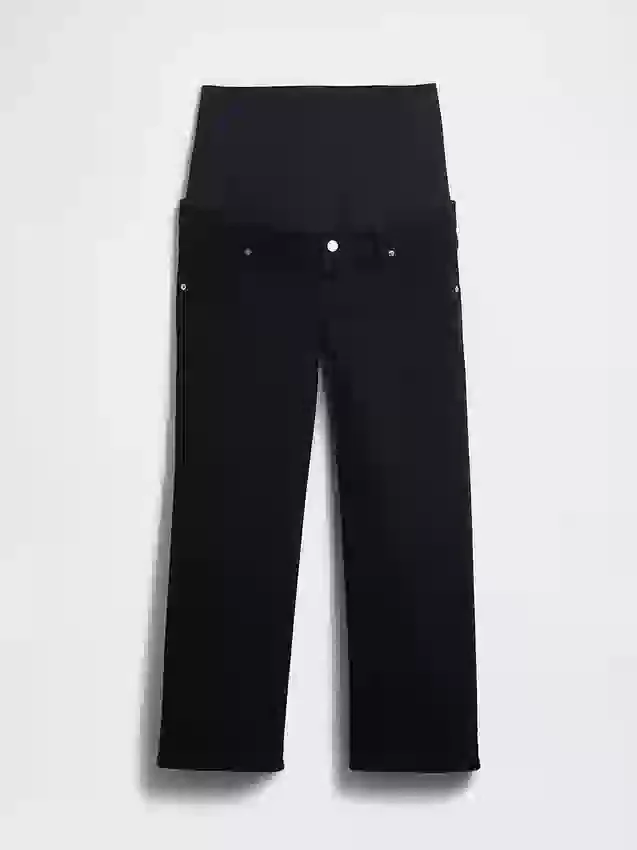 Jeans de maternité à coupe large « Full-Panel Stride »