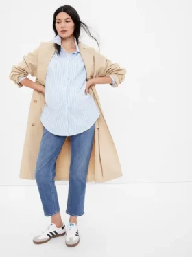 Jeans de maternité à empiècement sur les fesses