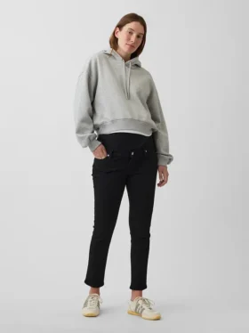 Jeans de maternité slim à panneau intégral