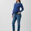 Jeans de maternité slim à panneau intégral