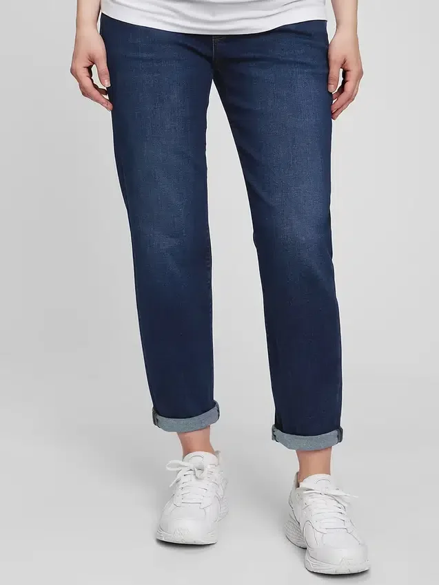 Jeans de maternité slim à panneau intégral