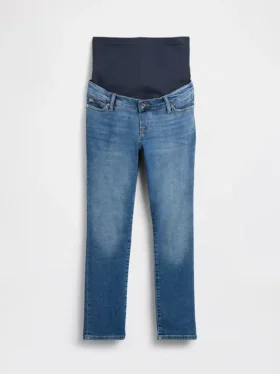 Jeans de maternité slim à panneau intégral