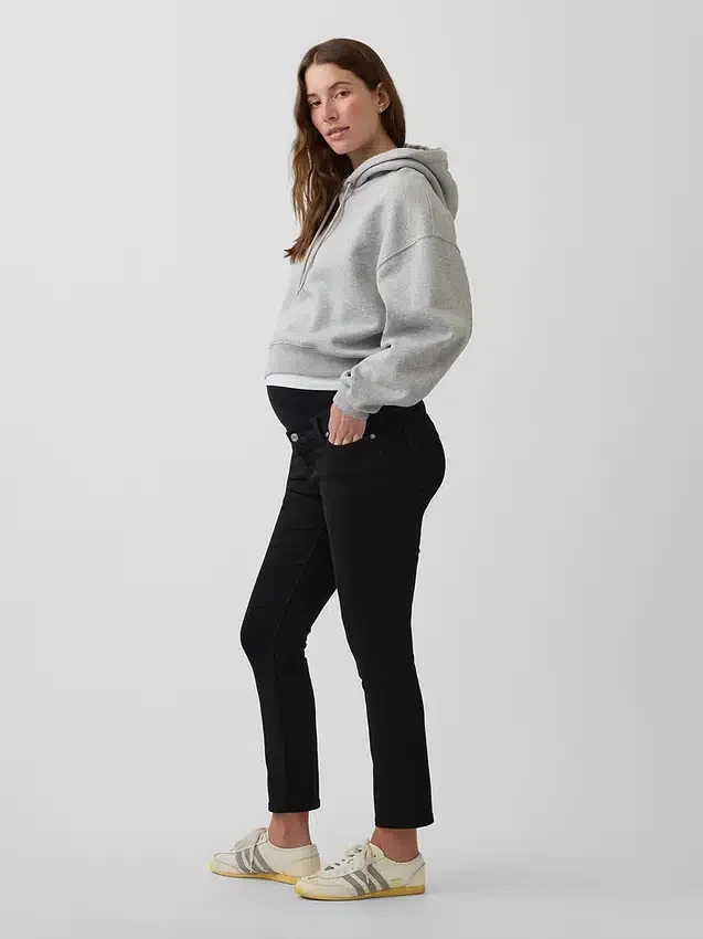 Jeans de maternité slim à panneau intégral