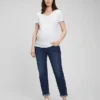 Jeans de maternité slim à panneau intégral