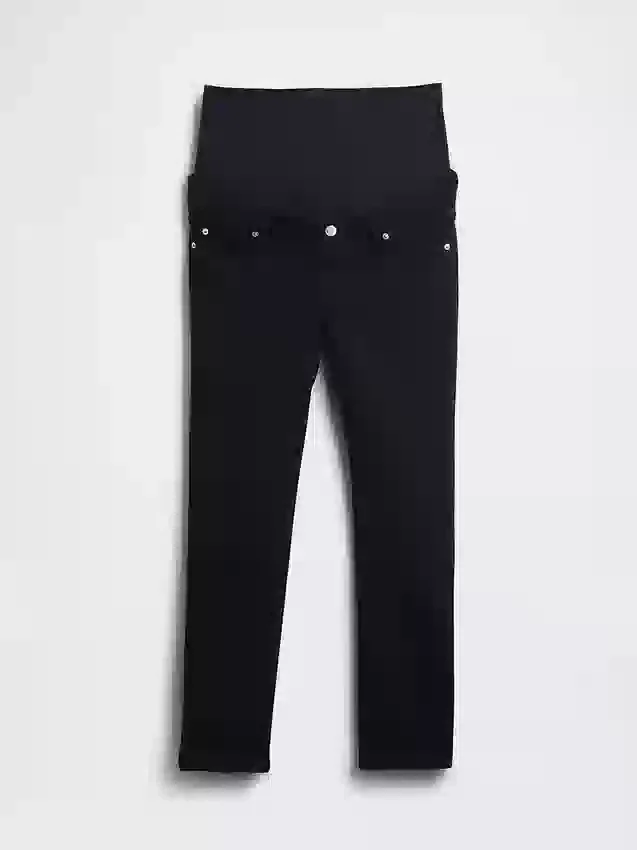 Jeans de maternité slim à panneau intégral