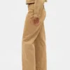 Jeans de taille basse avec micro-ceinture des années 90