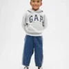 Jeans droit bicolore à enfiler pour Bébé & Enfant