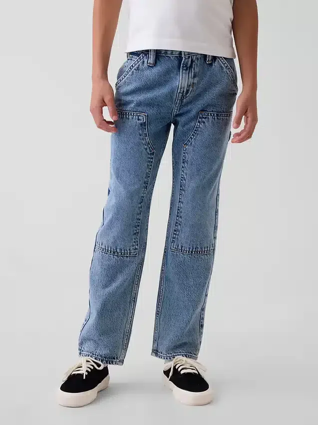 Jeans droit « Carpenter » pour enfants, style original des années 90
