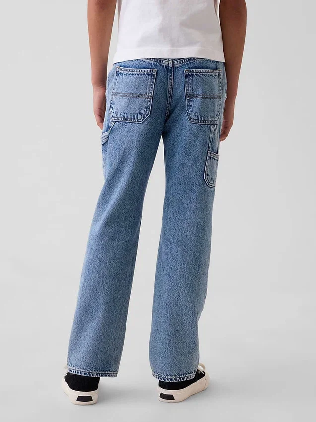 Jeans droit « Carpenter » pour enfants, style original des années 90