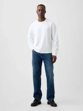 Jeans droit décontracté