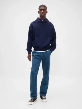 Jeans droit décontracté