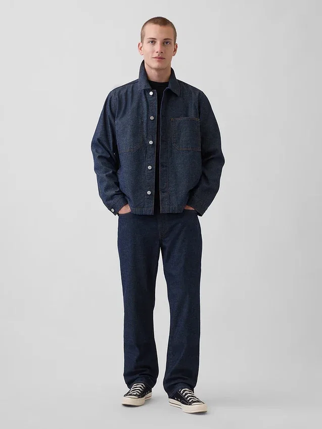 Jeans droit décontracté
