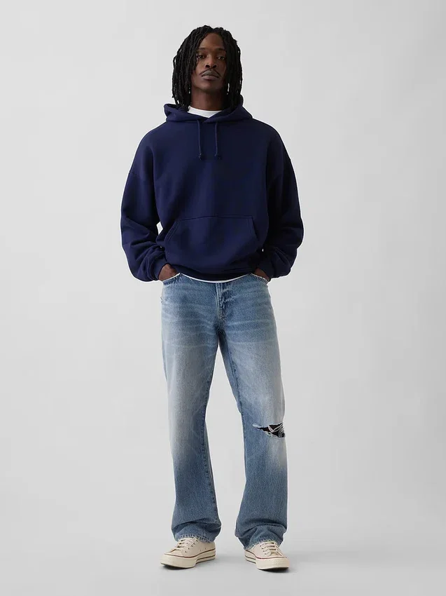 Jeans droit décontracté