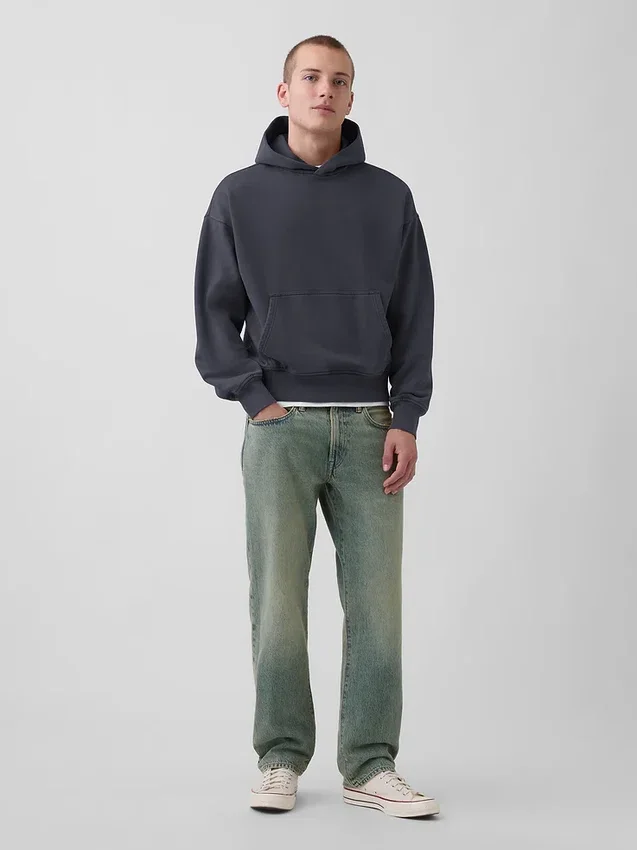 Jeans droit décontracté