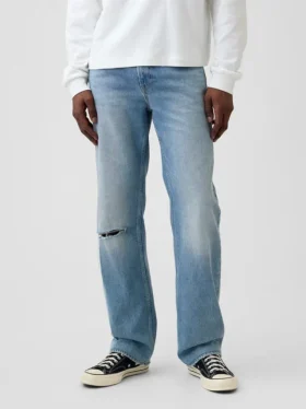 Jeans droit décontracté